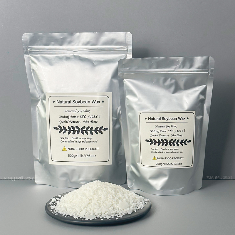 1kg/500/250/100g Pure Soy Wax  - Candle Supplies Bulk ulasan dan harga