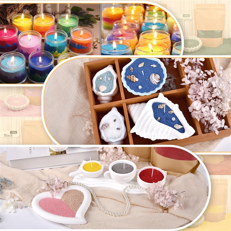 Colorful Granular Pearl Wax DI - Candle Supplies Bulk ulasan dan harga