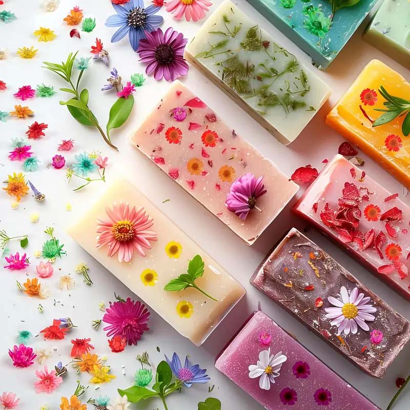 Mixed Colorful Flower for Wax  - Candle Supplies Bulk ulasan dan harga