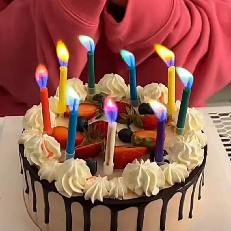 Multicoloured Colourful Flame  - Candle Supplies Bulk ulasan dan harga