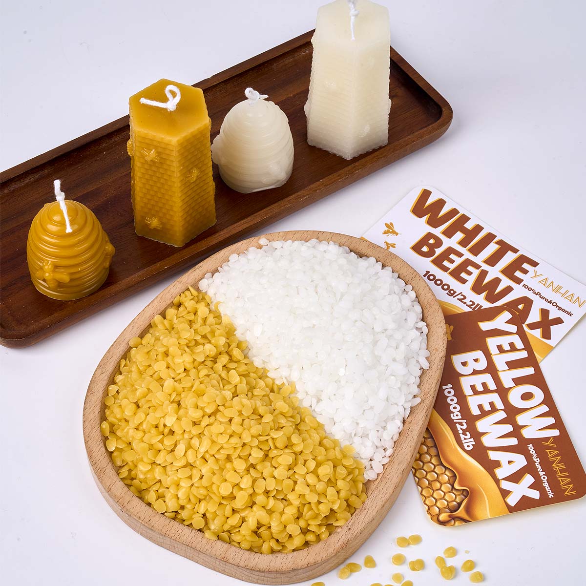 1000g Pure Natural Granular Wh - Candle Supplies Bulk ulasan dan harga