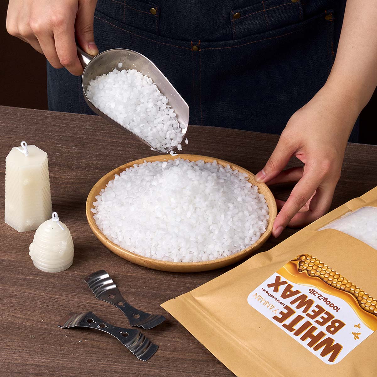 1000g Pure Natural Granular Wh - Candle Supplies Bulk ulasan dan harga