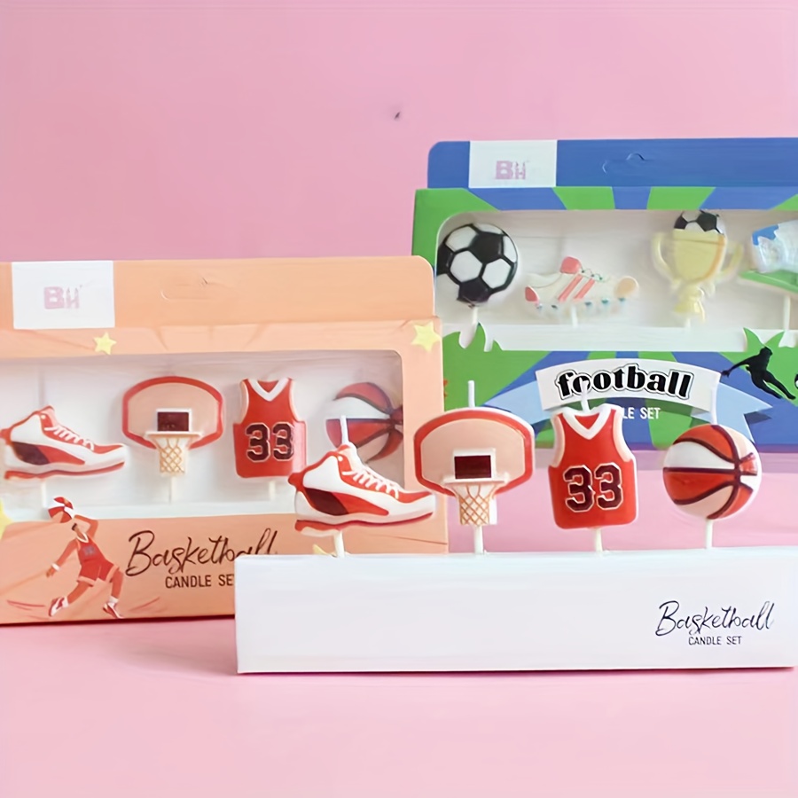 4-Pack Creative Basketball & F - Candle Supplies Bulk ulasan dan harga