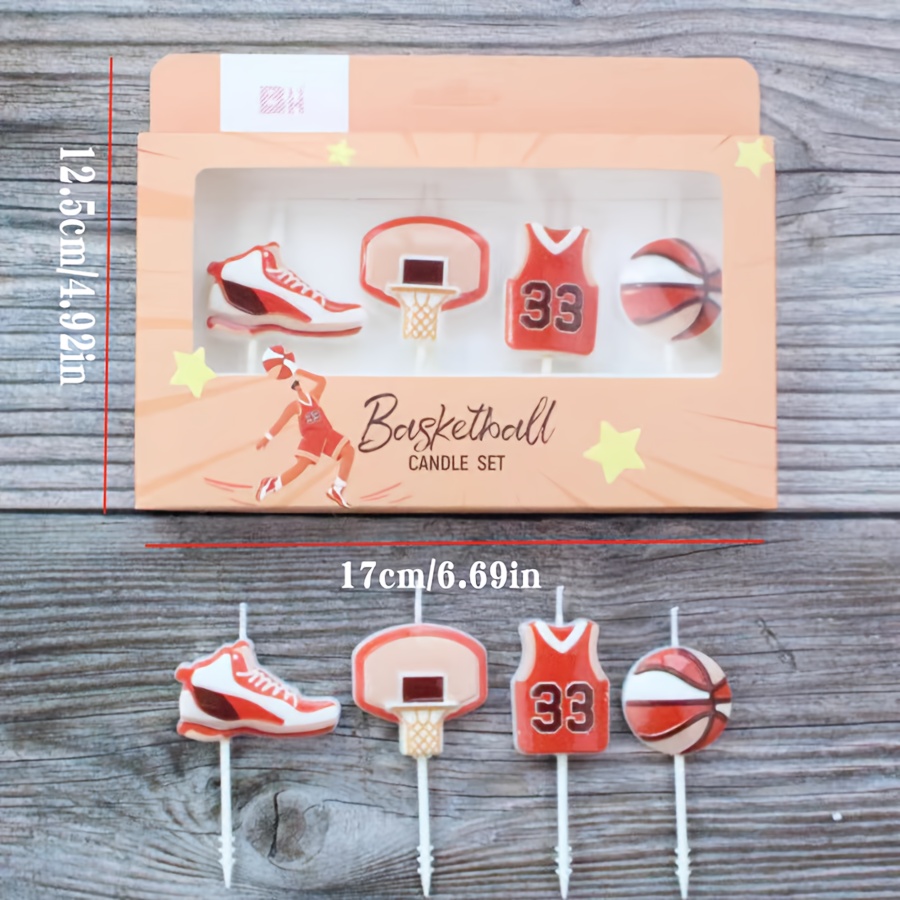 4-Pack Creative Basketball & F - Candle Supplies Bulk ulasan dan harga