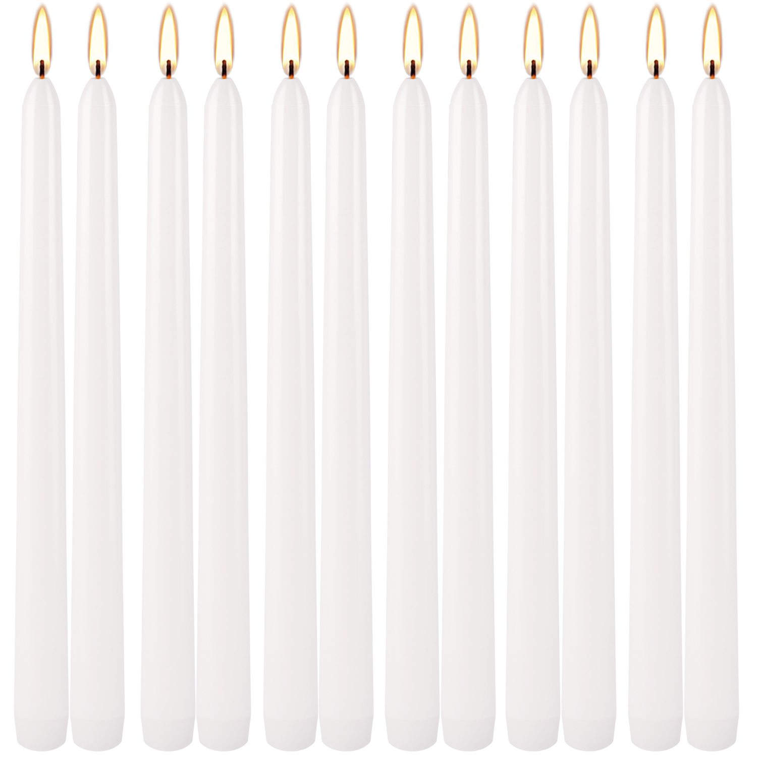 12-Pack of 10inch White Stick  - Candle Supplies Bulk ulasan dan harga