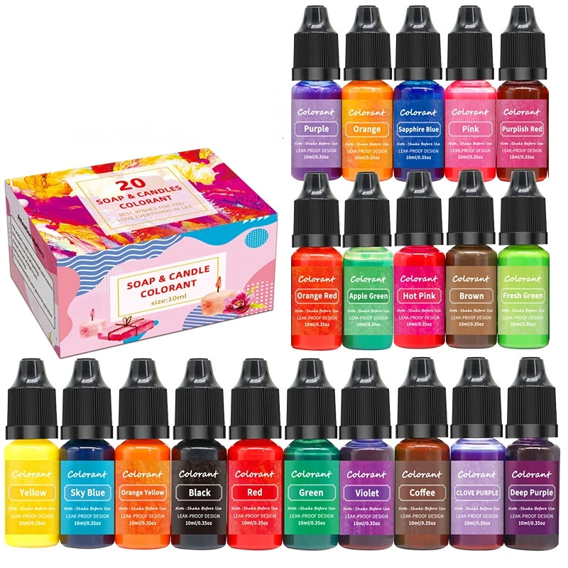 20 Colors High Concentration H - Candle Supplies Bulk ulasan dan harga